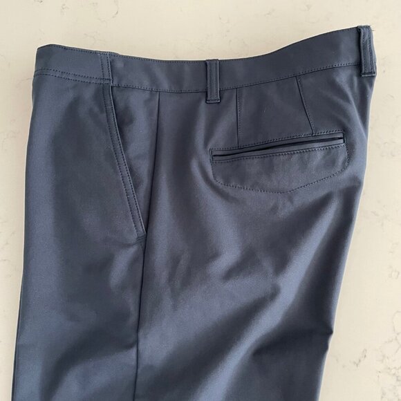 Hugo Boss Hakan5 Slim Fit Green Label 100% Poly Activewear Pants Navy Sz 36R - Picture 5 of 15